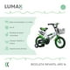 thumbnail image 2 of Bicicleta Infantil Lumax Aro 16 Verde Con Rueditas, 2 of 7