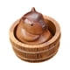 thumbnail image 2 of Arcilla Capybara Mini Tea Pet Figurita Decoración Para Oficina Sala De Té Dormitorio, 2 of 5