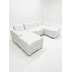 thumbnail image 2 of Sofa U Seccional Blanco Ecocuero, 2 of 3