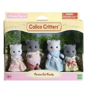 Familia De Gatos Persa Calico Critters Sylvanian Families