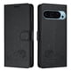 thumbnail image 5 of Funda tipo cartera FOXDOCK para Google pixel 9 PRO 5G con soporte, ranuras, RFID, diseño de gato, 5 of 5