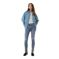 Pantalón Legging Gap De Algodón Ajustado De Tiro Medio Talla 24