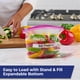 thumbnail image 2 of Bolsas de almacenamiento Hefty Slider, tamaño cuarto de galón, 78 unidades, 2 of 7