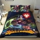thumbnail image 1 of Daniel Hechizado Conjunto de sábanas temático, trío de piezas, cómodo y amigable con la piel, diseño único, regalo de decoración para el hogar para familiares, amigos y fans, 90 cm * 190 cm, 1 of 6