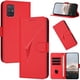 thumbnail image 1 of Funda Cartera Fibra de Carbono para Samsung Galaxy A71 4G con Soporte y Cierre Magnético Rojo, 1 of 6