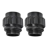 Ioensy - 2 Piezas De Accesorios De Conector De Bomba De Piscina, Piezas De Accesorios, Conector Deslizante De Tubería
