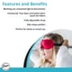 thumbnail image 4 of Kit de antifaz para dormir Dream Essentials Sweet Dreams contorneado, 4 of 9