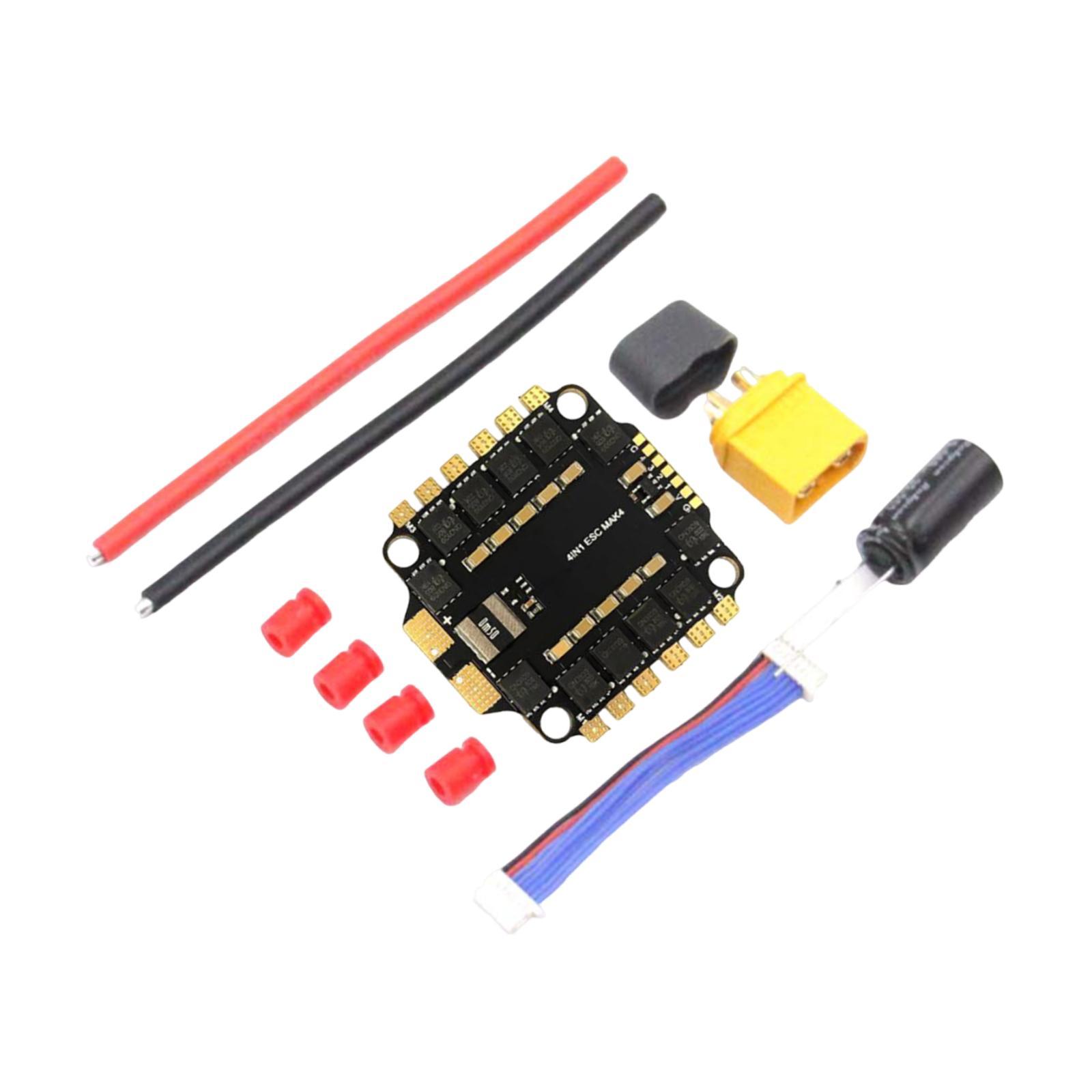 Magideal - Controlador De Velocidad Eléctrico Esc Sin Escobillas , Robusto, Compacto, Fácil De Instalar Para Accesorios De Drones Fpv, Repuesto De Pieza 60A