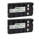 thumbnail image 1 of Batería Kastar Ni-MH de 6 V, 2100 mAh, paquete de 2 unidades para JVC y Panasonic, 1 of 3
