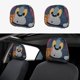 thumbnail image 1 of Tom Y Jerry Funda Protectora Universal Para Reposacabezas De Coche Funda Elástica Para Reposacabezas De Asiento De Auto Funda De Tela Antipolvo Accesorios De Interior 2 Piezas, 1 of 6