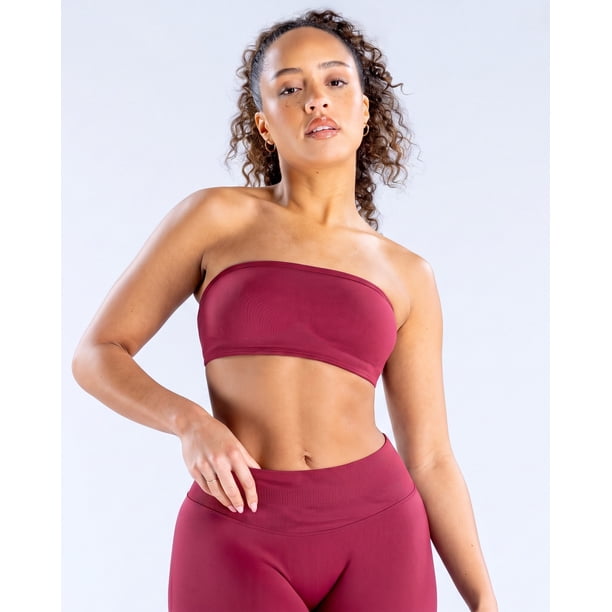 Top Deportivo Strapless Sin Tirantes con Almohadillas Removibles - YJ331