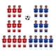 thumbnail image 4 of 22x Futbolín Para Hombres Jugadores De Fútbol De Mesa De Fútbol Con Accesorios De Juego De Pelota Estilo 1, 4 of 5