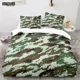 thumbnail image 1 of Modern Camouflage Bedding Set Fashion Green Camo Bed Linen Soldier Duvet Cover For Boys Teens Bed Sheets, 1 of 5