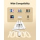 thumbnail image 5 of Banco de baterías con cables integrados VEEKTOMX 10000 mAh, 5 of 7