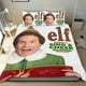 thumbnail image 1 of Elfo Buddy Canta Conjunto de sábanas temático, trío de piezas, cómodo y amigable con la piel, diseño único, regalo de decoración para el hogar para familiares, amigos y fans,135cm *200cm, 1 of 6