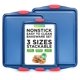 thumbnail image 1 of Juego de 3 bandejas para hornear NutriChef antiadherente azul, 1 of 8