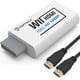 thumbnail image 1 of Adaptador de Wii a HDMI, convertidor de Wii a HDMI con entrada y salida de video y audio de 1080P/720P de 3,5 mm para todos los modos de visualización, 1 of 7