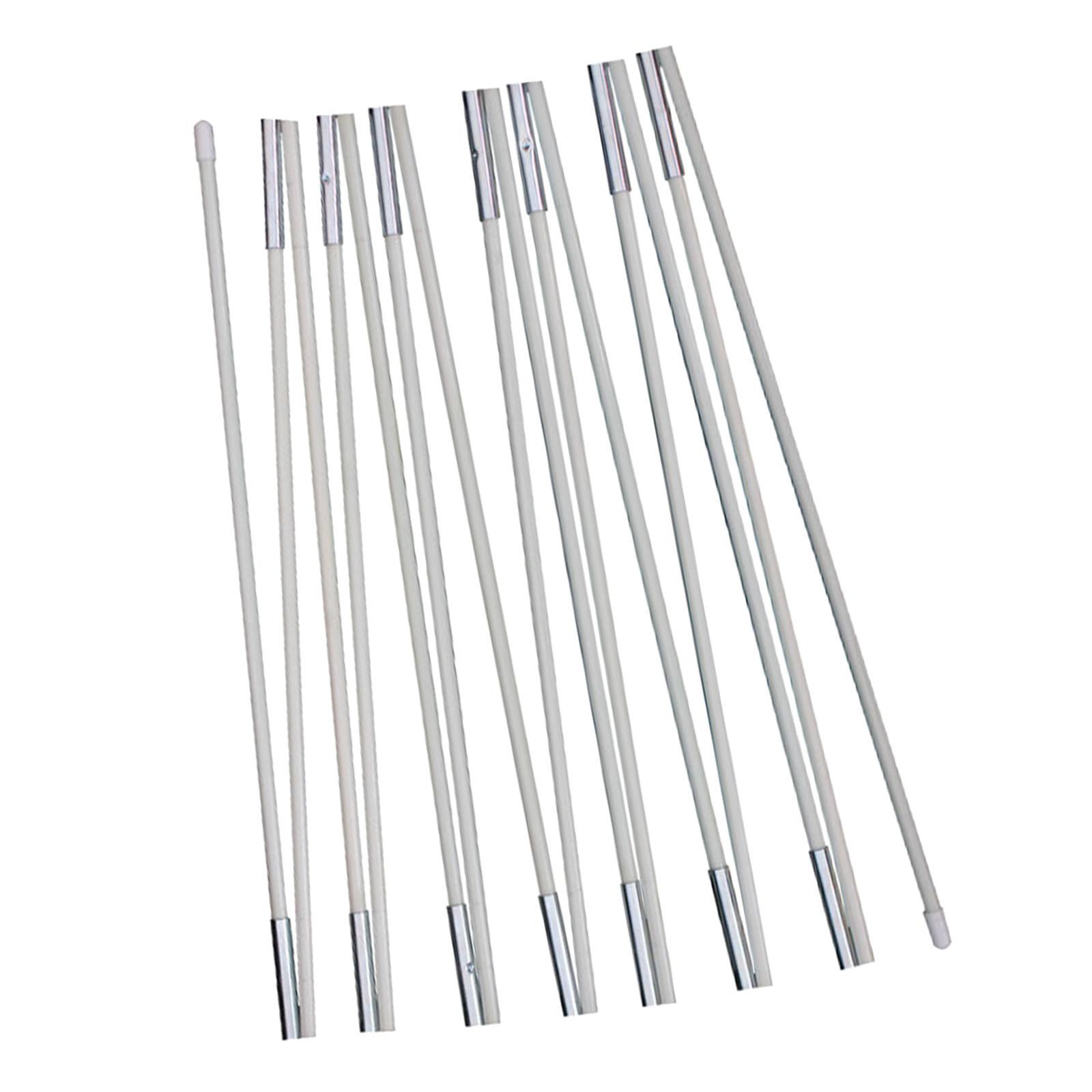 Magideal - Soporte Para Arco De Globos Marco De Arco Varilla De Fondo Multifuncional Ajustable Extraíble 15 Versos