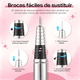 thumbnail image 5 of Eléctrico Torno Belug  Profesional Manicure35000 Rpm  Oro Rosa, 5 of 5