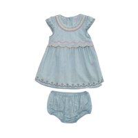 Vestido Bebe Niña Denim Pillin