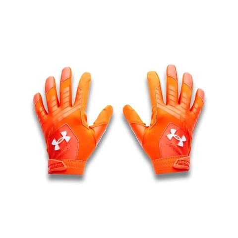 Guantes De Béisbol Under Armour Clean Up Para Hombre, Color Naranja Oscuro, Xl