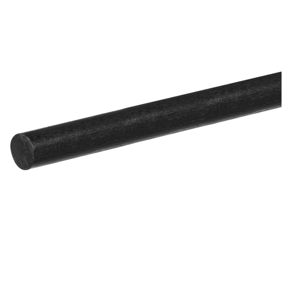 Varilla de fibra de carbono negra USASEALING 30 cm x 3/8 " de diámetro