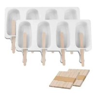 Genérico - Molde De Helado De Silicona Paleta De Helado Cakesicle