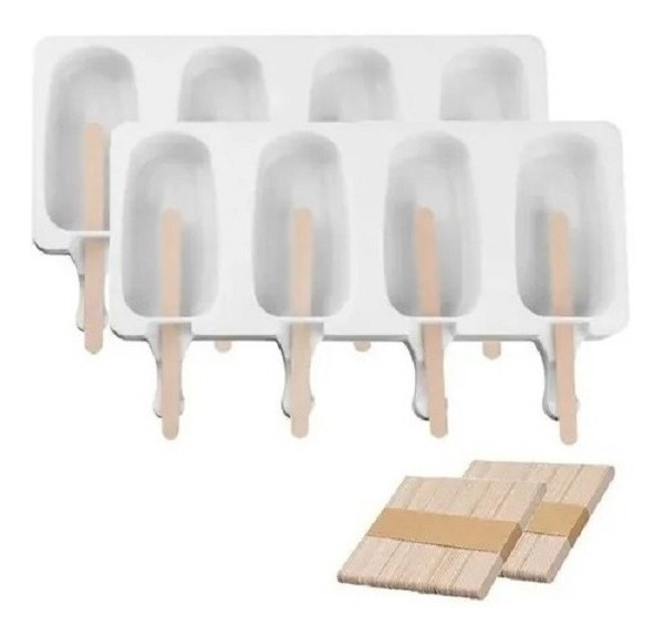 Genérico - Molde De Helado De Silicona Paleta De Helado Cakesicle