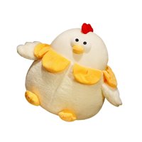 Bothyi - Cute Chick Hug Pillow Decoración Transpirable Para Dormitorio Niñas Niños Amarillo 28Cm