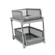 thumbnail image 4 of Organizador De Armario Extraíble Con Estante De Almacenamiento Multifuncional De 2 Capas Para Cocina, Color Gris, 4 of 5