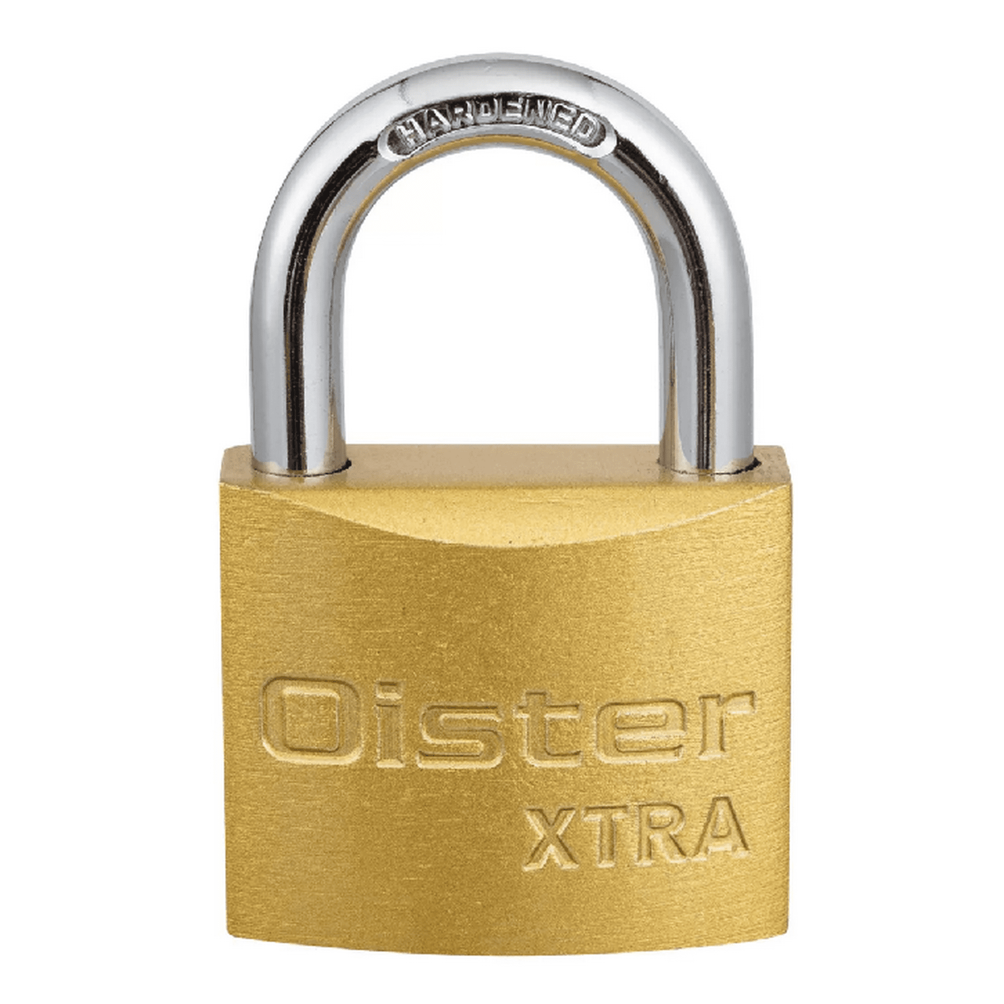 Genérico - Candado Oister Xtra 30 Mm Fierro Bronceado, Amarillo