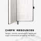 thumbnail image 5 of Cuaderno Chef Stone 13 x 21 cm de cuero vegano impermeable, 5 of 7