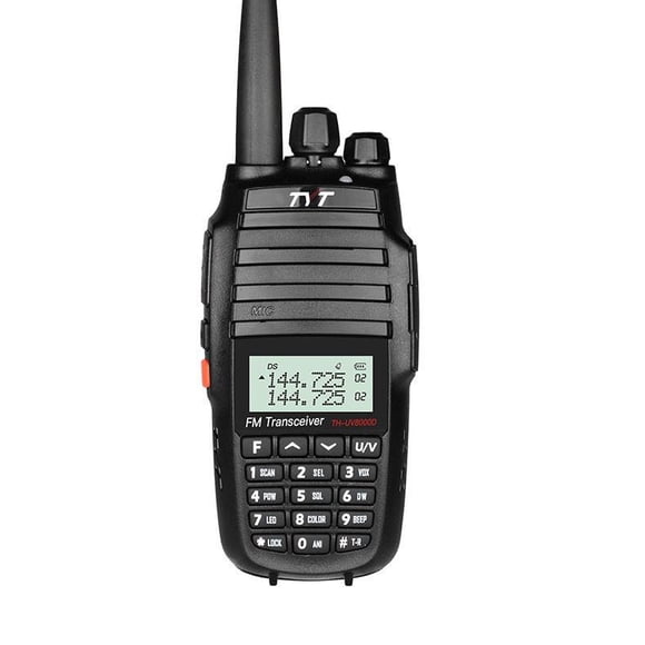 TYT TH-UV8000D 10W Radio Bidireccional de Doble Banda con Carga Tipo-C, Repetidor Cruzado de Banda, VHF UHF, Largo Alcance, Radio Aficionado de Dos Vías, walkie talkie