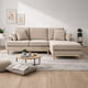 thumbnail image 1 of Sofá Seccional Evora Der. Tela Beige, 1 of 3
