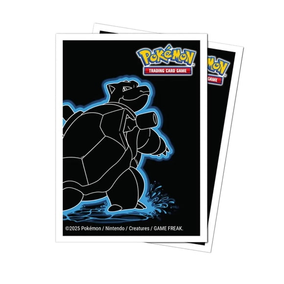 Protectores Ultra PRO Pokémon Apex, Neón Kanto Blastoise