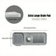 thumbnail image 3 of 1pc 17.7" Kitchen Sink Splash Guard, Silicone Faucet Handle Drip Catcher Tray, Kitchen Sponge Holder Faucet Absorbent Sink Protectors Mat For Kitchen Bathroom Sink Accessories, 3 of 5