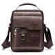 thumbnail image 1 of Upgrade Your Style With The Men's Vintage Leather Vertical Hand Business Satchel Bag - Perfect Gift For Father Or Anniversary, 1 of 3