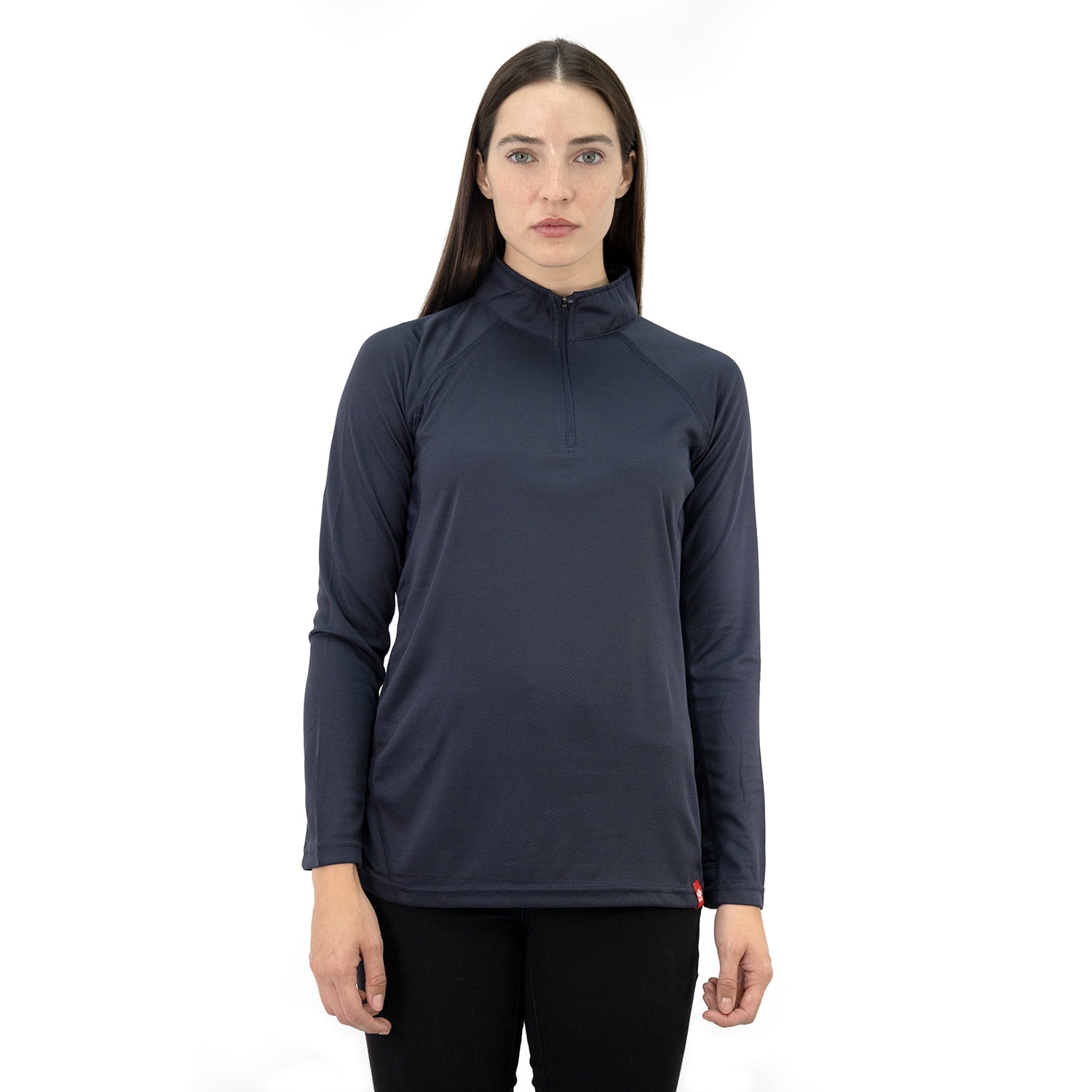 Polera Quebec Half-zip Mujer Iron