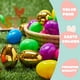 thumbnail image 2 of Huevos de Pascua de plástico JOYIN, 50 unidades, 2.3 pulgadas, con 6 huevos dorados, 2 of 9