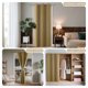 thumbnail image 4 of Cortina Joydeco Opaca con Ojal Beige 102x198 cm, 1 Panel, 4 of 9