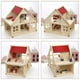 thumbnail image 3 of Casa De Muñecas De Madera Muebles Niñas + Set Familia Real, 3 of 3
