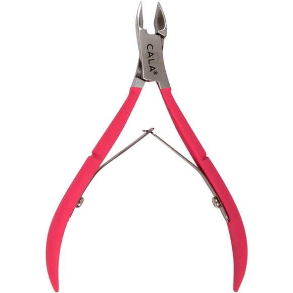Corta Cutículas Cala Soft Touch Coral Acero Inoxidable