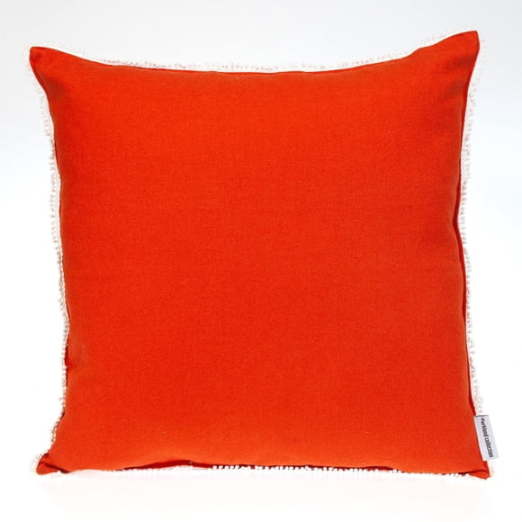 Cojín Parkland Collection, color naranja liso, 40 x 40 cm