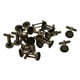 thumbnail image 5 of 20 Piezas En Blanco 12 Mm Bisel Redondo Pegamento Base Taza Gemelos Bricolaje Gemelos Bronce, 5 of 5