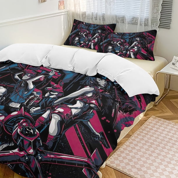 Cowboy Bebop 3-Piece Twin Bed Set Fade-Resistant Microfiber