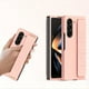 thumbnail image 1 of For Samsung Z Fold4 Mobile Phone Case Elastic Wrist Strap One Flap Folding Screen PC Case, 1 of 3