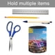 thumbnail image 5 of Aventuras de Jóvenes Jedi-theme Cylinder Pen Holder Pencil Organizer with Flannel Lining PVC Leather Material Cardboard Base for study work 10*8CM, 5 of 6