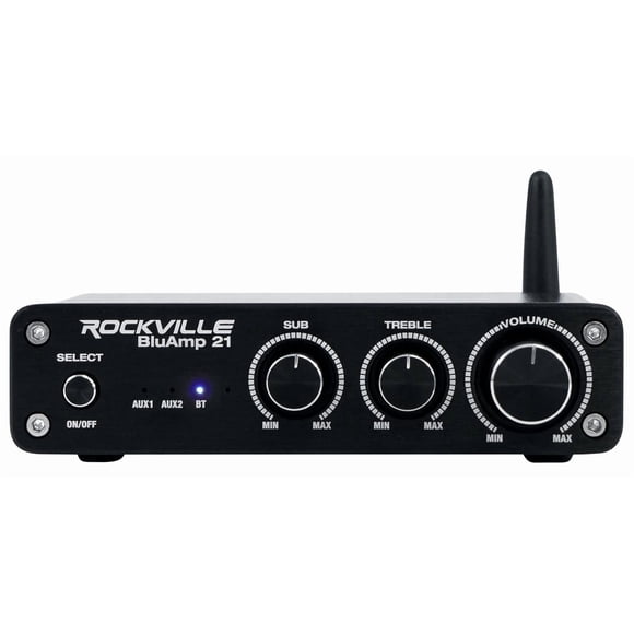 Amplificador Rockville BLUAMP 21 Negro 2.1 Bluetooth