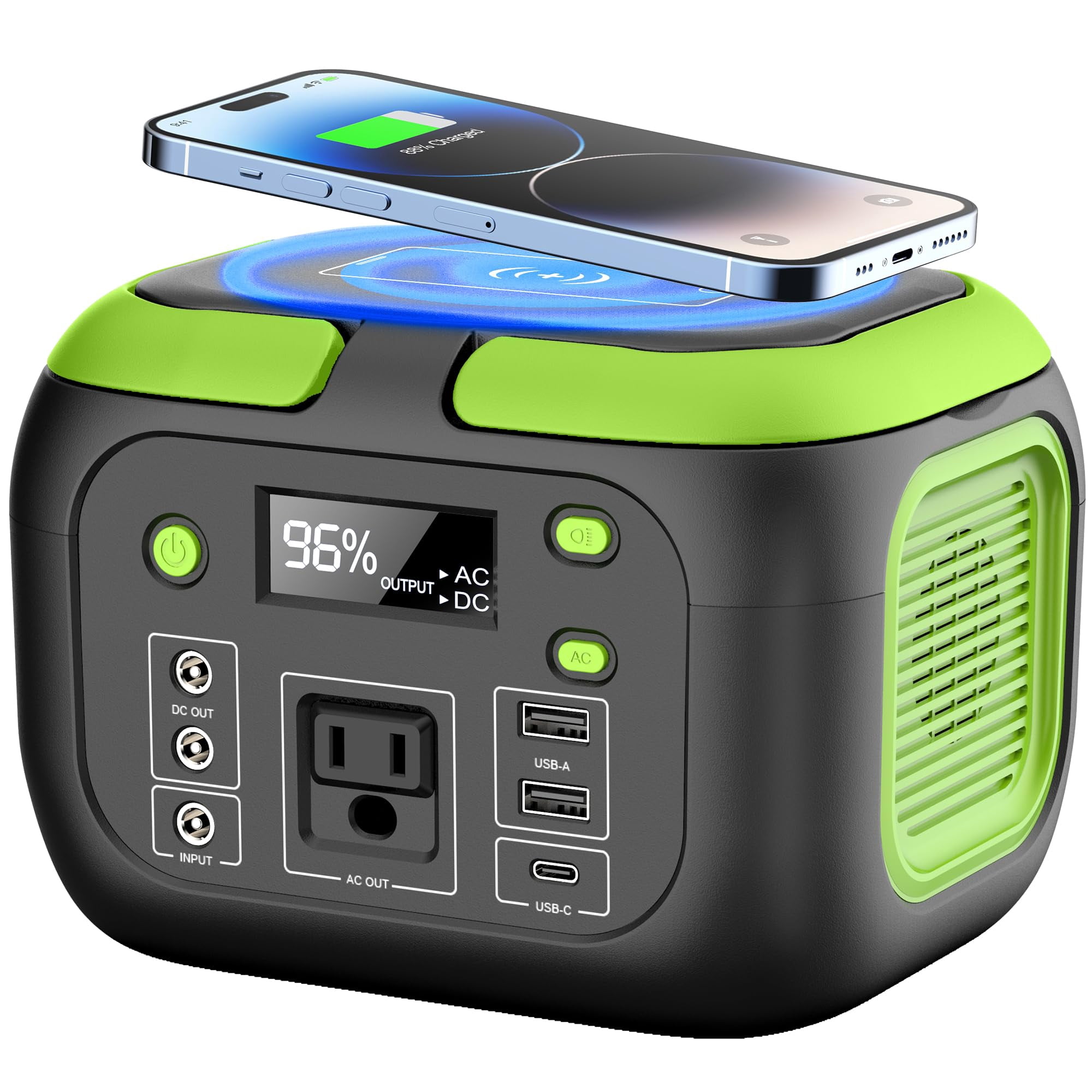 Sinkeu - Central Eléctrica Portátil 200 W 42000 Mah 155 Wh 110 V Ac