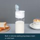 thumbnail image 3 of Lechera de Vidrio KITCHENDAO 355 ml con Tapa de Borosilicato, 3 of 6